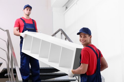 Local van service handling house move access in Ealing