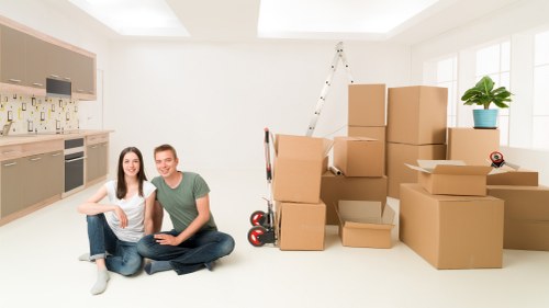 Commercial movers planning an office relocation in Ealing