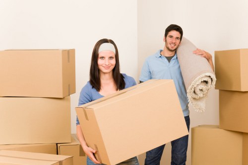Local moving van ready for collection and delivery across Ealing