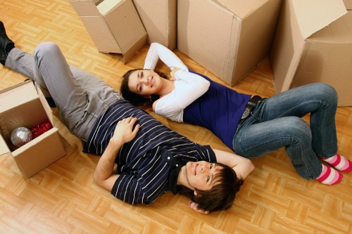 Moving day preparation for house removalists in Ealing
